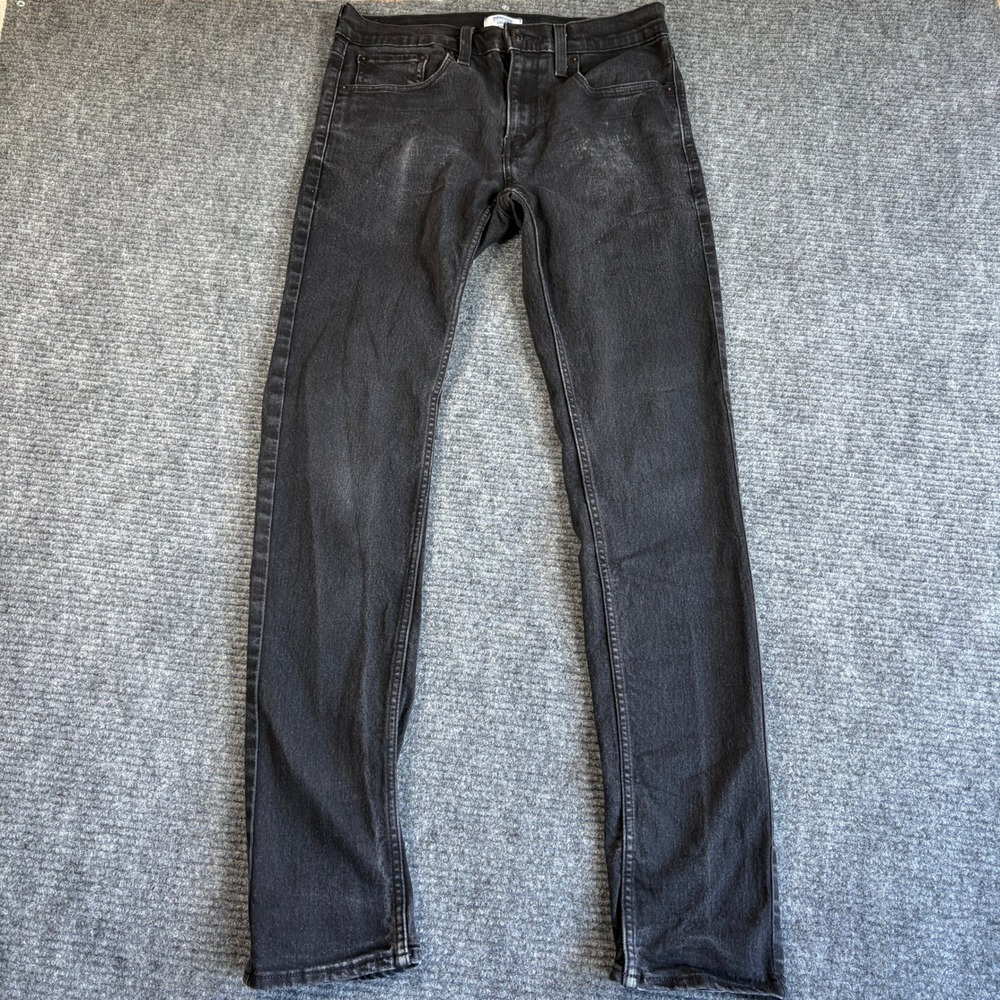Denizen from Levis 288 Skinny Jeans Mens 32x34 Black Faded Denim Pants
